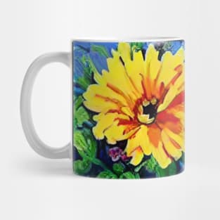 colorful flowers Mug